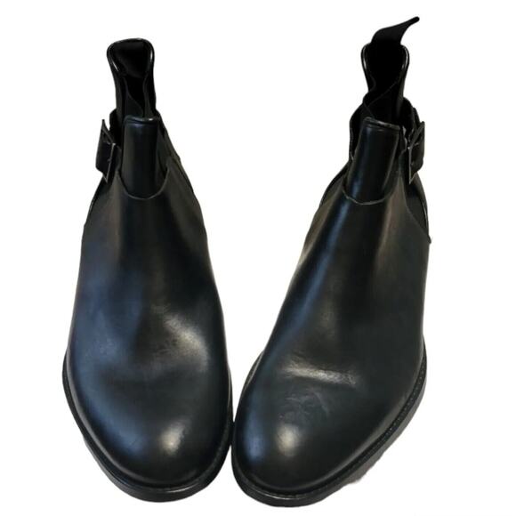 Sandro Paris Leather Chelsea Ankle Boots Size 43 / US 9 - Picture 5 of 7